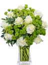 Mazzo bianco e verde